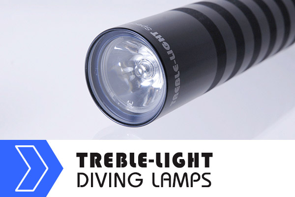 TREBLE-LIGHT Diving Lamps